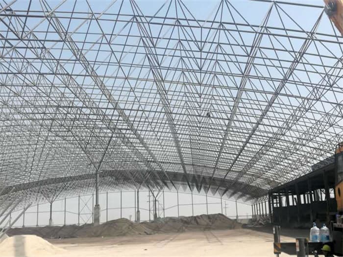 仁怀钢厂料仓网架工程